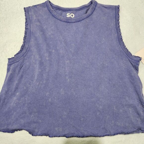 SO Brand Juniors Tank Top Size XXL Tie Dye Purple Soft   [ - Picture 1 of 8